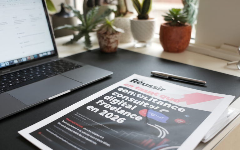 Réussir en tant que consultant digital freelance en 2026