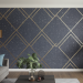 Éblouissez votre intérieur avec une peinture mur pailletée tendance
